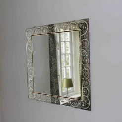 Roman Christmas Frame (Mirror Art Print)