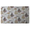 Christmas Tree, Holly Leaf Pattern (Bath Towel)