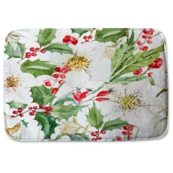 Watercolour Christmas Pattern (Bathroom Set) 5 Watercolour Christmas Pattern (Bathroom Set) -Decoration Store BathroomSet 0018 C