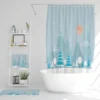 Christmas Snow Nature Background (Bathroom Set)