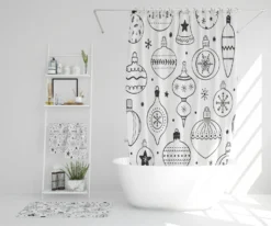 Hand Drawn Christmas Decorations (Bathroom Set)