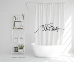 Merry Christmas Hand Drawn Lettering (Bathroom Set)