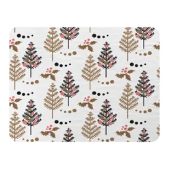 Christmas Tree, Holly Leaf Pattern (Blanket)