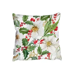 Cushions - Watercolour Christmas Pattern (Cushion)