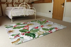 Watercolour Christmas Pattern (Rug) -Decoration Store Rug 018 C