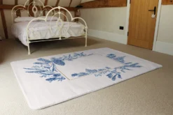 Christmas Holiday Frame With Pine Branches (Rug) -Decoration Store Rug 977 C