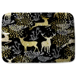 Golden Christmas (bathmat)