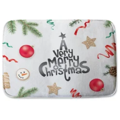 Christmas Greeting Design (bathmat)