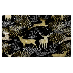 Golden Christmas (bath Towel)