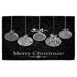 Vintage Christmas Balls (bath Towel)