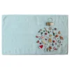 Christmas Objects Laid Out (bath Towel)