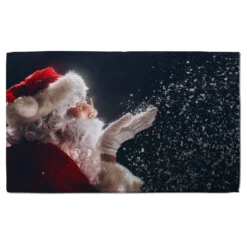 Merry Christmas And Happy Holidays (bath Towel)
