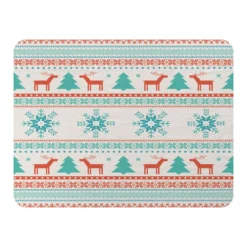 Christmas Traditional Knitted (blanket)