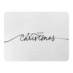 Merry Christmas Hand Drawn Lettering (blanket)