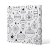 Hand Drawn Christmas Decorations (canvas)