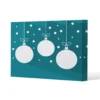 Green Christmas Baubles (canvas)