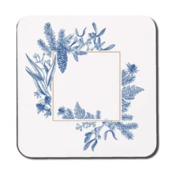 Christmas Holiday Frame With Pine Branches (Coaster)