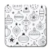 Hand Drawn Christmas Decorations (coaster)