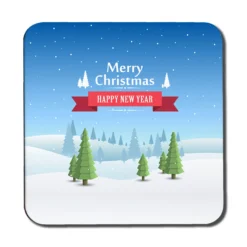 Merry Christmas Cover Art (coaster)