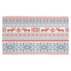 Christmas Background With Deer (kitchen Towel)