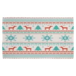 Christmas Traditional Knitted (kitchen Towel)