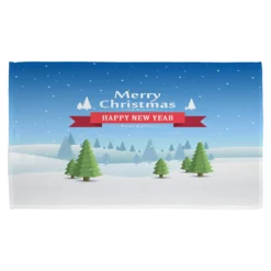 Merry Christmas Cover Art (kitchen Towel)