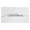 Merry Christmas Hand Drawn Lettering (kitchen Towel)