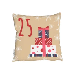 Advent Calendar 25 Days Of Christmas (outdoor Cushion)