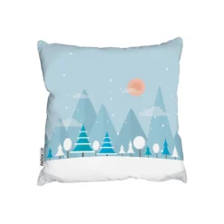 Christmas Snow Nature Background (cushion)
