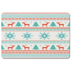 Christmas Traditional Knitted (placemat)