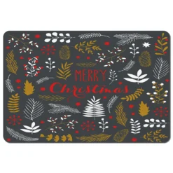 Merry Christmas Lettering (placemat)