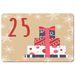 Advent Calendar 25 Days Of Christmas (placemat)