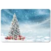 Beautiful Decorated Snowed In Christmas Tree (placemat)