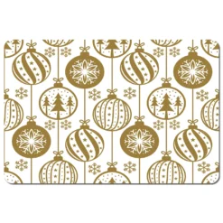 Christmas Baubles (placemat)