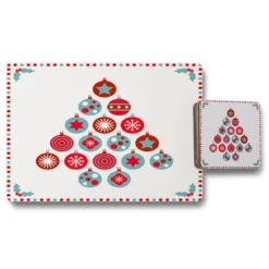 Seasonal Christmas (placemat & Coaster Set)