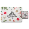 Christmas Greeting Design (placemat & Coaster Set)