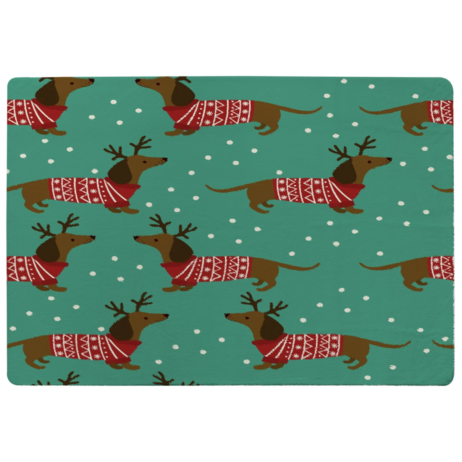 Dutchshunds In Christmas (rug) 1 Dutchshunds In Christmas (rug)