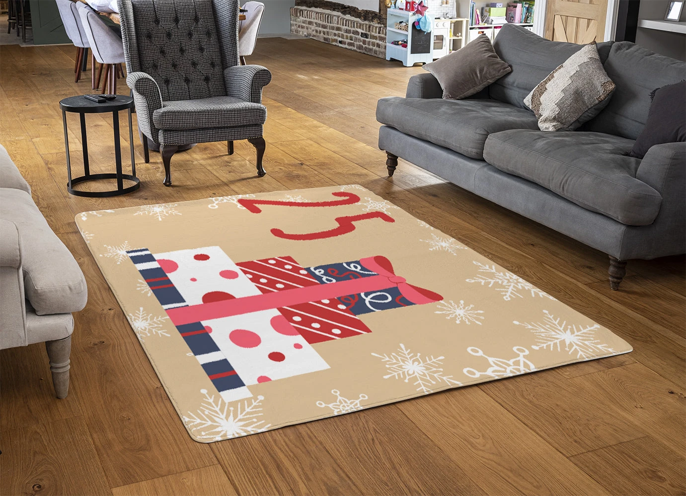 Advent Calendar 25 Days Of Christmas (rug) 2 Advent Calendar 25 Days Of Christmas (rug) - Image 2