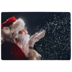 Merry Christmas And Happy Holidays (rug)