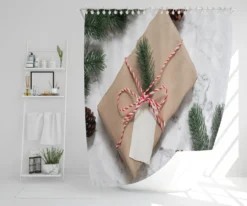 Christmas Gift Box (shower Curtain)